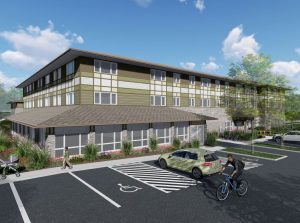 Exterior 2 story building